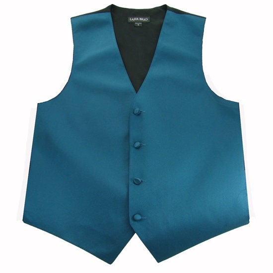 Simply Solid Peacock Vest |Bernard's Formalwear | Durham NC | Tuxedo ...