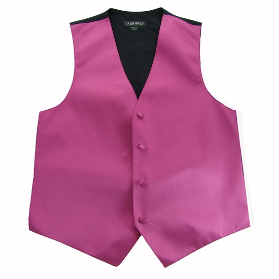 Simply Solid Fuchsia Vest |Bernard's Formalwear | Durham NC | Tuxedo ...