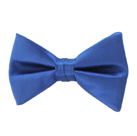 Picture of Simply Solid Sapphire Bow Tie