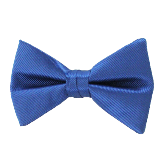 Picture of Simply Solid Sapphire Bow Tie