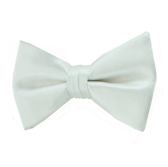 Simply Solid White Bow Tie |Bernard's Formalwear | Durham NC | Tuxedo ...