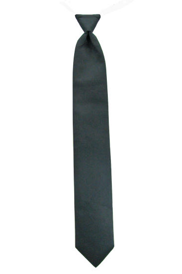 Picture of Simply Solid Black Windsor Tie