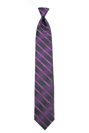 Picture of Double Ombre Aubergine Windsor Tie
