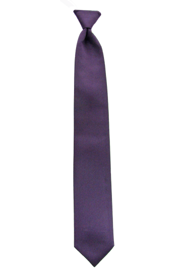 Picture of Simply Solid Plum Windsor Tie