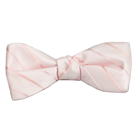 Picture of Modern Solid Pink Bow Tie
