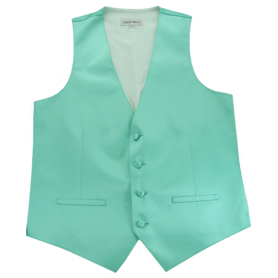 Modern Solid Mint Vest |Bernard's Formalwear | Durham NC | Tuxedo Warehouse