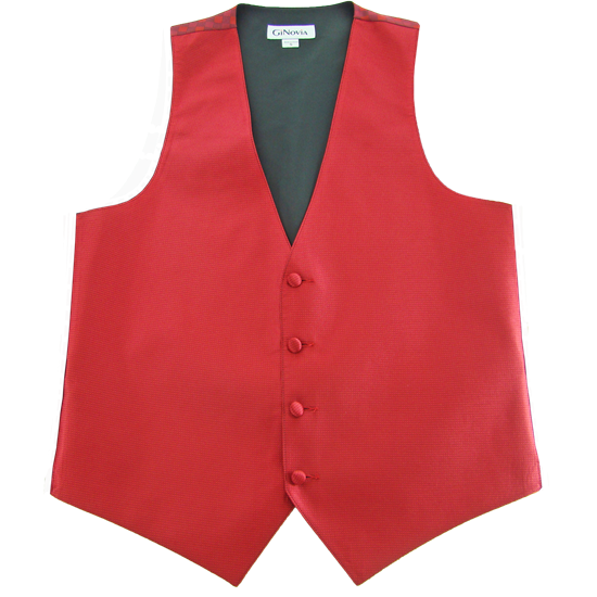 Romance Apple Red Vest |Bernard's Formalwear | Durham NC | Tuxedo Warehouse