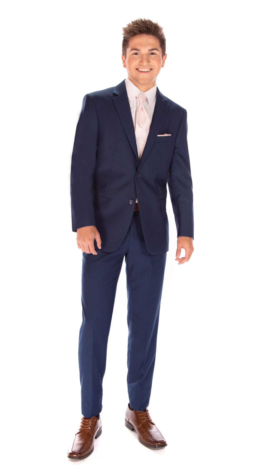 David Major Select French Blue Suit, Bernard's Formalwear