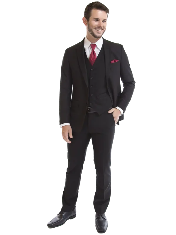 David Major Select Black Suit