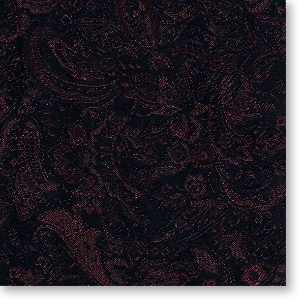 Burgundy Paisley