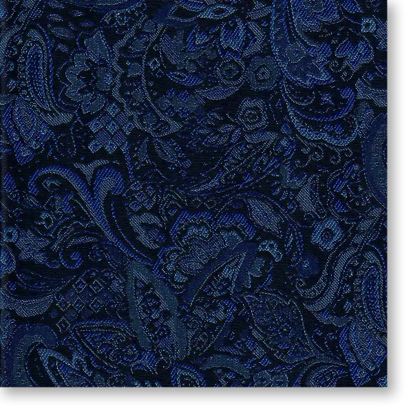 Cobalt Paisley